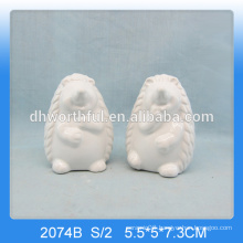 2016 home decor,cute white ceramic hedgehog gifts for wholesale